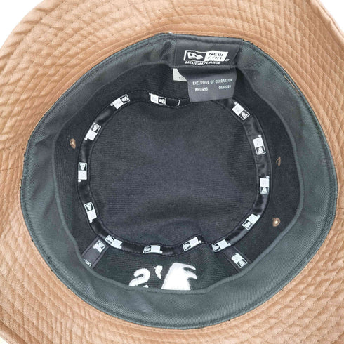 ニューエラ NEW ERA MLB ロゴ刺繍 フェイクレザー ハット メンズ MEDIUM/LARGE