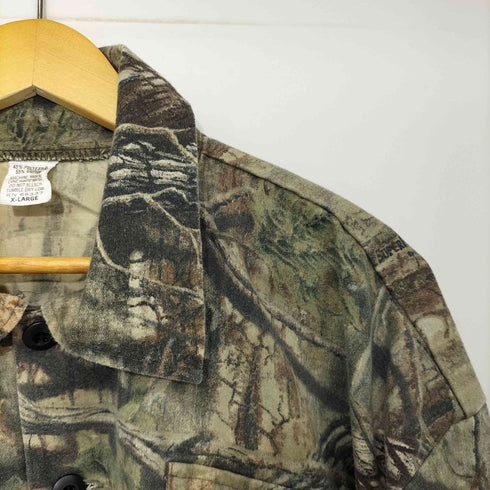 L/S 迷彩 リアルツリー M-65 フィールドジャケット ハンティングジャケット メンズ import:XL