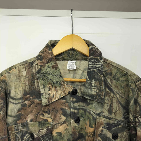 L/S 迷彩 リアルツリー M-65 フィールドジャケット ハンティングジャケット メンズ import:XL