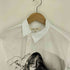 コムデギャルソン COMME des GARCONS 20AW 抽象化された服の概念が描く静寂 期 シンガーソングライター コラボ 捻じれ ねじれ ツイスト加工 ロング シャツワンピース 青山 レディース JPN:S