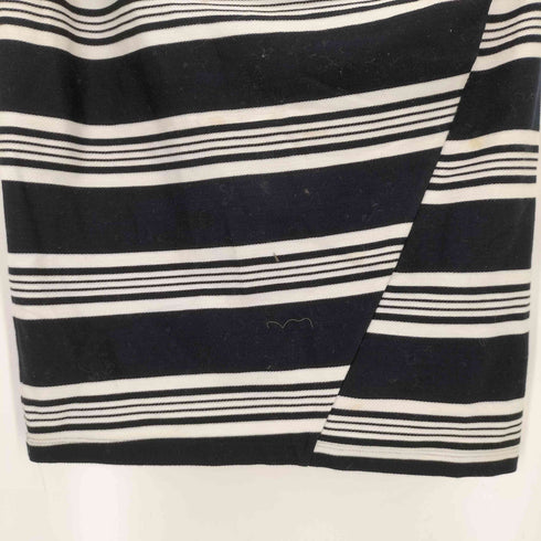 マックスマーラ MAX MARA 白タグ ボーダースカート レディース 36