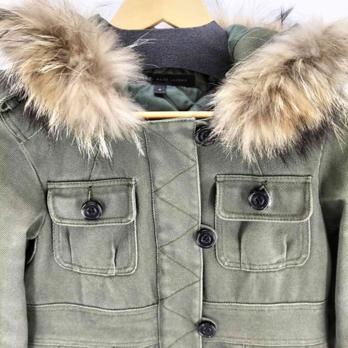 マークバイマークジェイコブス Marc by Marc Jacobs ファーモッズコート Y2K レディース 4