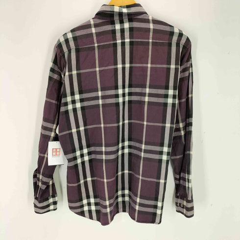 バーバリーロンドン BURBERRY LONDON レギュラーカラーL/S チェックシャツ メンズ import:L