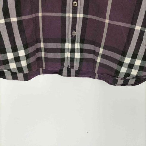 バーバリーロンドン BURBERRY LONDON レギュラーカラーL/S チェックシャツ メンズ import:L