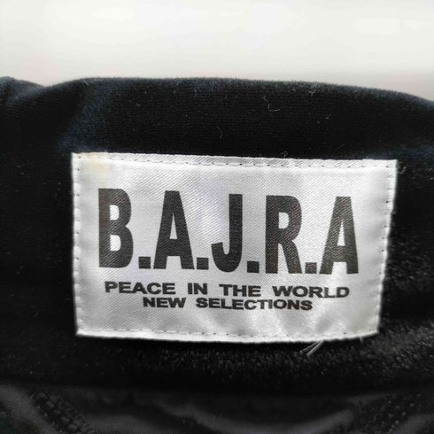 バジュラ bajra ベロア切替 ファズナーデザインフレアパンツ Y2K レディース