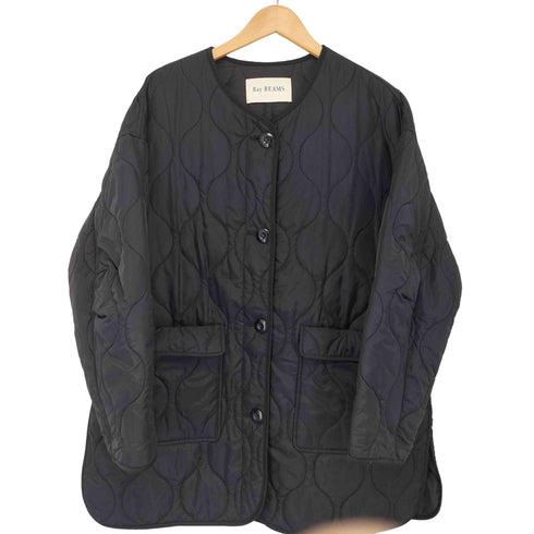 レイビームス Ray BEAMS キルティング ノーカラー ブルゾン レディース ONE SIZE