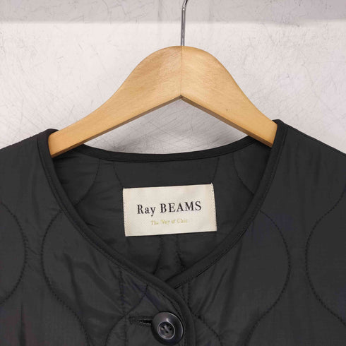 レイビームス Ray BEAMS キルティング ノーカラー ブルゾン レディース ONE SIZE