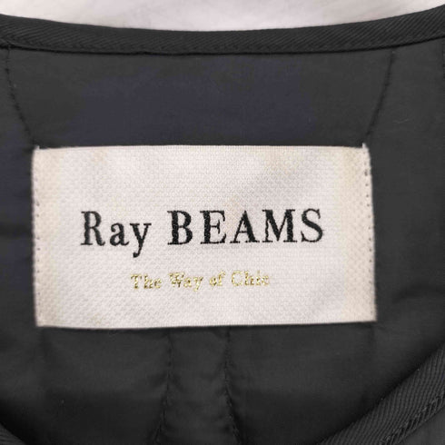レイビームス Ray BEAMS キルティング ノーカラー ブルゾン レディース ONE SIZE
