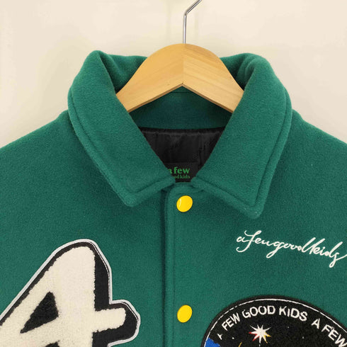 アフューグッドキッズ A FEW GOOD KIDS スペースシャトル アース スター ワッペン 刺繍 オーバー スタジャン メンズ