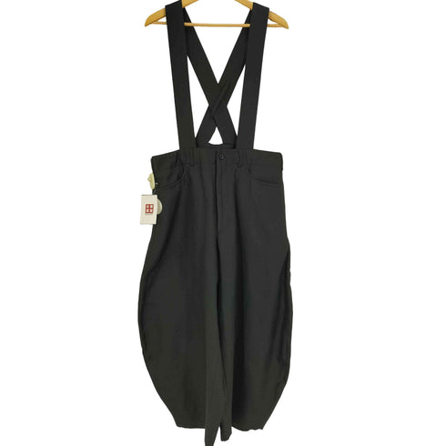 ブラックコムデギャルソン BLACK COMME des GARCONS 22SS SHOULDER STRAP ATTACHED TROUSER PANTS ショルダー ストラップ付トラウザー パンツ AD2021 メンズ JPN:S