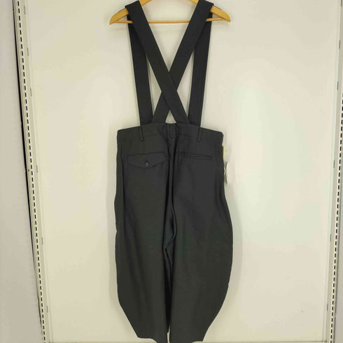 ブラックコムデギャルソン BLACK COMME des GARCONS 22SS SHOULDER STRAP ATTACHED TROUSER PANTS ショルダー ストラップ付トラウザー パンツ AD2021 メンズ JPN:S
