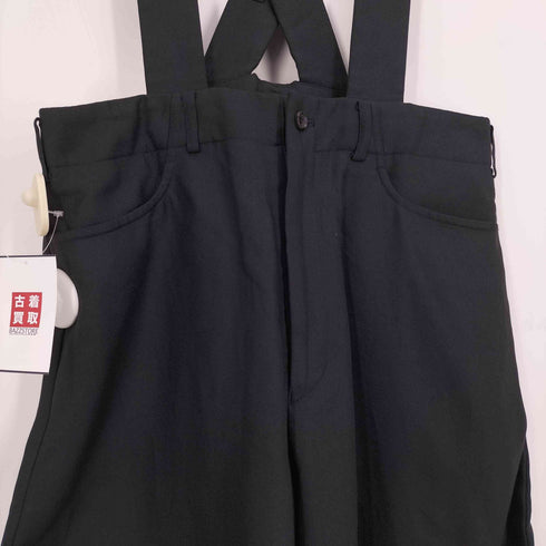 ブラックコムデギャルソン BLACK COMME des GARCONS 22SS SHOULDER STRAP ATTACHED TROUSER PANTS ショルダー ストラップ付トラウザー パンツ AD2021 メンズ JPN:S