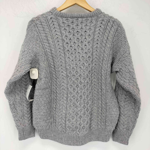 キャレイグドン Carraig Donn アイルランド製 ケーブル編み ウール アランニット セーター フィッシャーマン レディース import:XS
