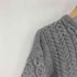 キャレイグドン Carraig Donn アイルランド製 ケーブル編み ウール アランニット セーター フィッシャーマン レディース import:XS