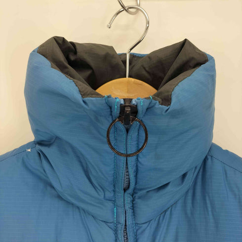 ディーゼル DIESEL 90-00S スタンドネック フルジップ バイカラー リップストップ ナイロン ダウン ベスト Y2K メンズ import:S