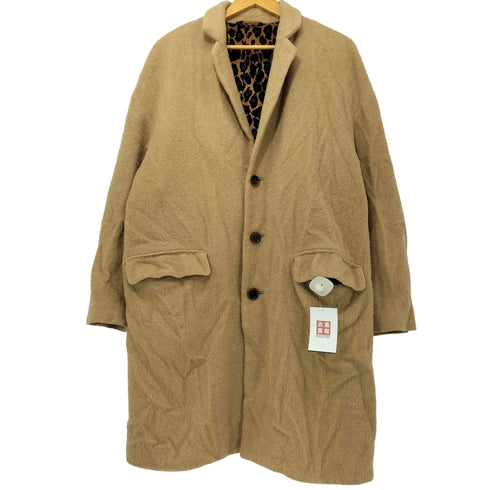 ヴェイパライズ VAPORIZE 裏地レオパード オーバーサイズ フェイクファーコート メンズ JPN:L