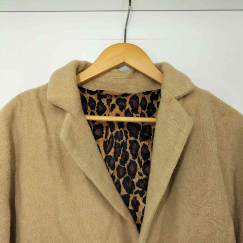 ヴェイパライズ VAPORIZE 裏地レオパード オーバーサイズ フェイクファーコート メンズ JPN:L