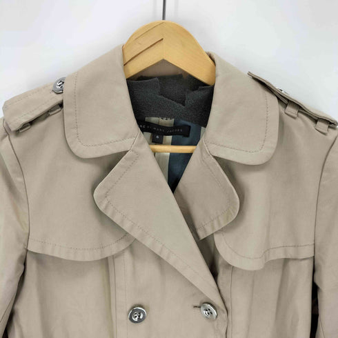 マークバイマークジェイコブス Marc by Marc Jacobs 裏地ストライプ トレンチコート レディース 6