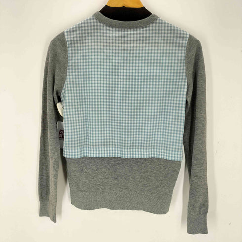 マークバイマークジェイコブス Marc by Marc Jacobs 切り替えギンガムチェックカーディガン レディース import:XS