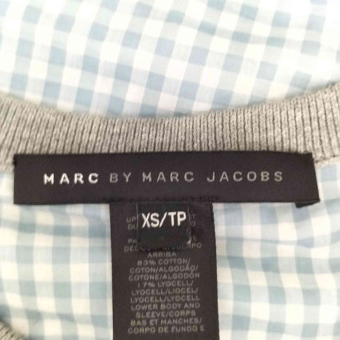 マークバイマークジェイコブス Marc by Marc Jacobs 切り替えギンガムチェックカーディガン レディース import:XS