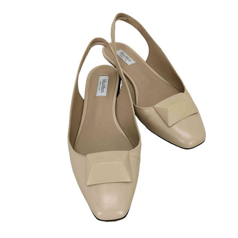マックスマーラ MAX MARA イタリア製 レザーパンプス レディース 361/2