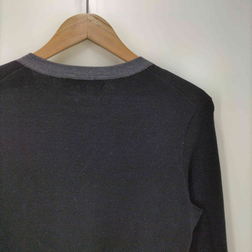 ブルックスブラザーズ BROOKS BROTHERS メリノウール バイカラー クルーネック カーディガン レディース