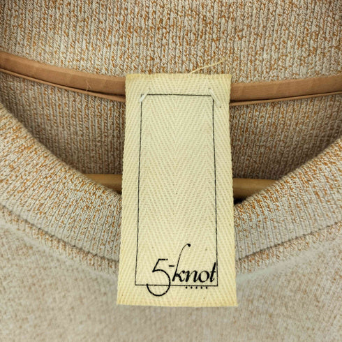 5-knot フリンク クルーネック ニットベスト レディース