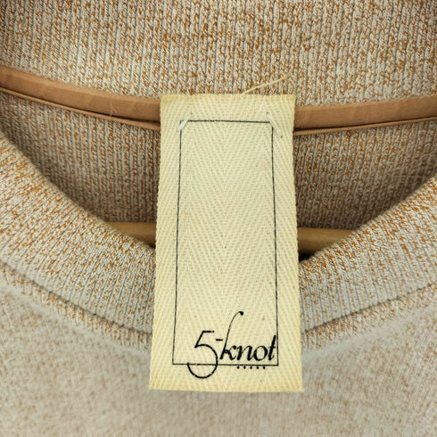 5-knot フリンク クルーネック ニットベスト レディース