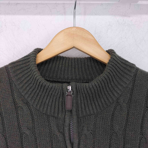 チャップスラルフローレン CHAPS RALPH LAUREN ハーフジップケーブルコットンニット メンズ JPN:XL