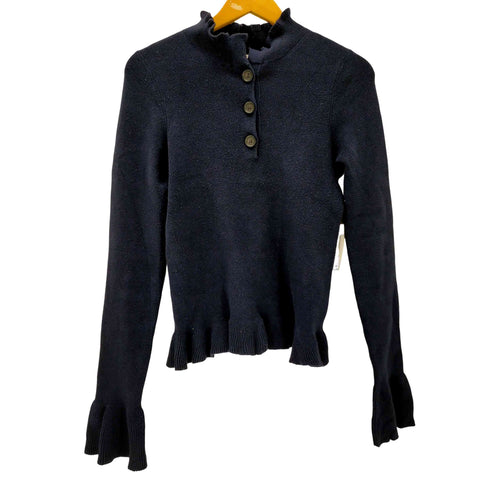 シーバイクロエ SEE BY CHLOE フリルポロカラーニット レディース import:S