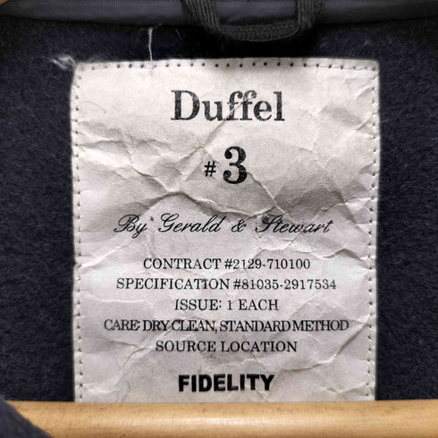 フィデリティー FIDELITY フーデッドダッフルコート レディース JPN:3