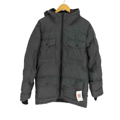 アディダス adidas マルチポケット フルジップ フーデッド パテッド ジャケット メンズ JPN:L