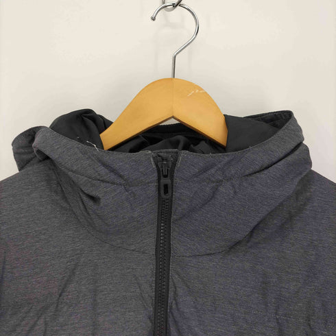 アディダス adidas マルチポケット フルジップ フーデッド パテッド ジャケット メンズ JPN:L