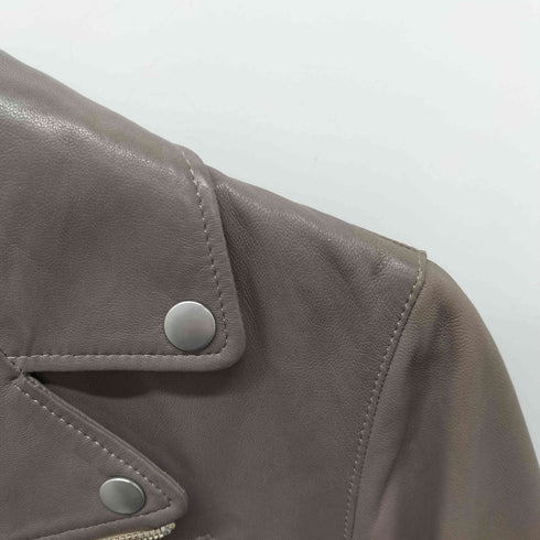 フレームワーク FRAMeWORK シープスキン セミダブルライダースジャケット レディース JPN:38