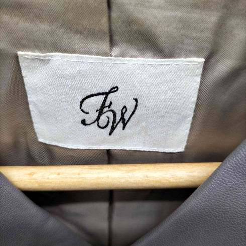 フレームワーク FRAMeWORK シープスキン セミダブルライダースジャケット レディース JPN:38