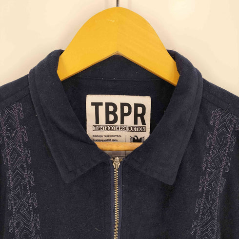タイトブースプロダクション TBPR TIGHTBOOTH PRODUCTION ENCORE HALF ZIP SHIRT アンコール ハーフ ジップ シャツ メンズ import:XL