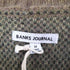 バンクスジャーナル BANKS JOURNAL MAJIC MOHAIR CAMO KNIT CREW メンズ import:M