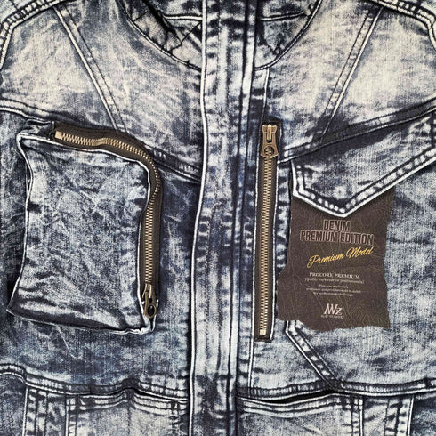 ワークマン WORKMAN NEXT WORKERZ PROCORE プレミアムヘビー デニムジャケット メンズ JPN:M
