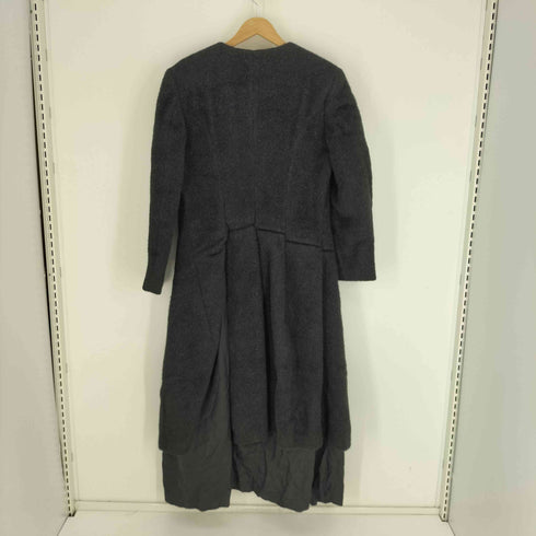 コムデギャルソン COMME des GARCONS 90S 97AW adult PUNK アダルトパンク期 コレクションルック10 アルパカ混 変形 レイヤード ロング コート レディース JPN:M
