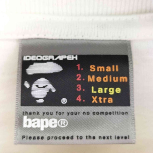 アベイシングエイプ A BATHING APE 00S ABCカモ 大猿 フロントプリント S/S Tシャツ メンズ JPN:L