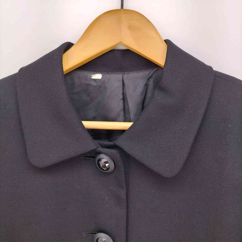 GIVENCHY HI FORMAL 裏地キュプラ 丸襟 ジャケット レディース 12