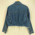 ザラ ZARA クロップド デニムジャケット レディース import:S