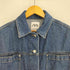 ザラ ZARA クロップド デニムジャケット レディース import:S