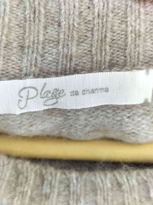 プラージュ PLAGE Cashmere Mix Fur半袖ニット レディース