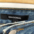 DIAGONAL WAIST CONSECUTIVE BOOTSCUT DENIM レディース S