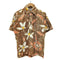 サーフラインハワイ SURF LINE HAWAII 80s-90s 総柄 ハーフボタンアロハシャツ メンズ JPN:M