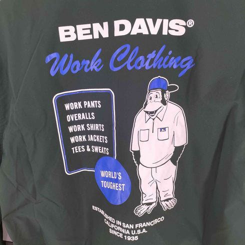 ベンデイビス BEN DAVIS コーチLジャケット メンズ import:L