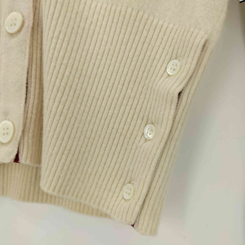 トムブラウン THOM BROWNE MILANO STITCH V NECK CARDIGAN CASHMERE レディース 40