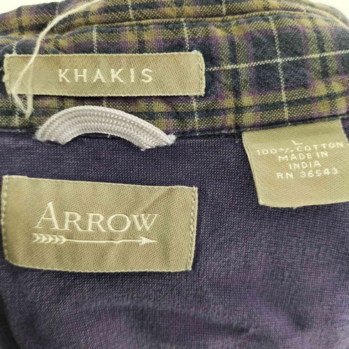 アロー ARROW khakis BDシャツ メンズ import:L