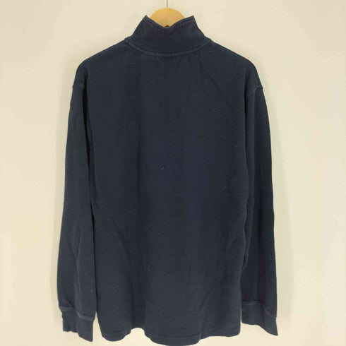 アイゾッド IZOD ボーダー ハーフジップニット メンズ import:L